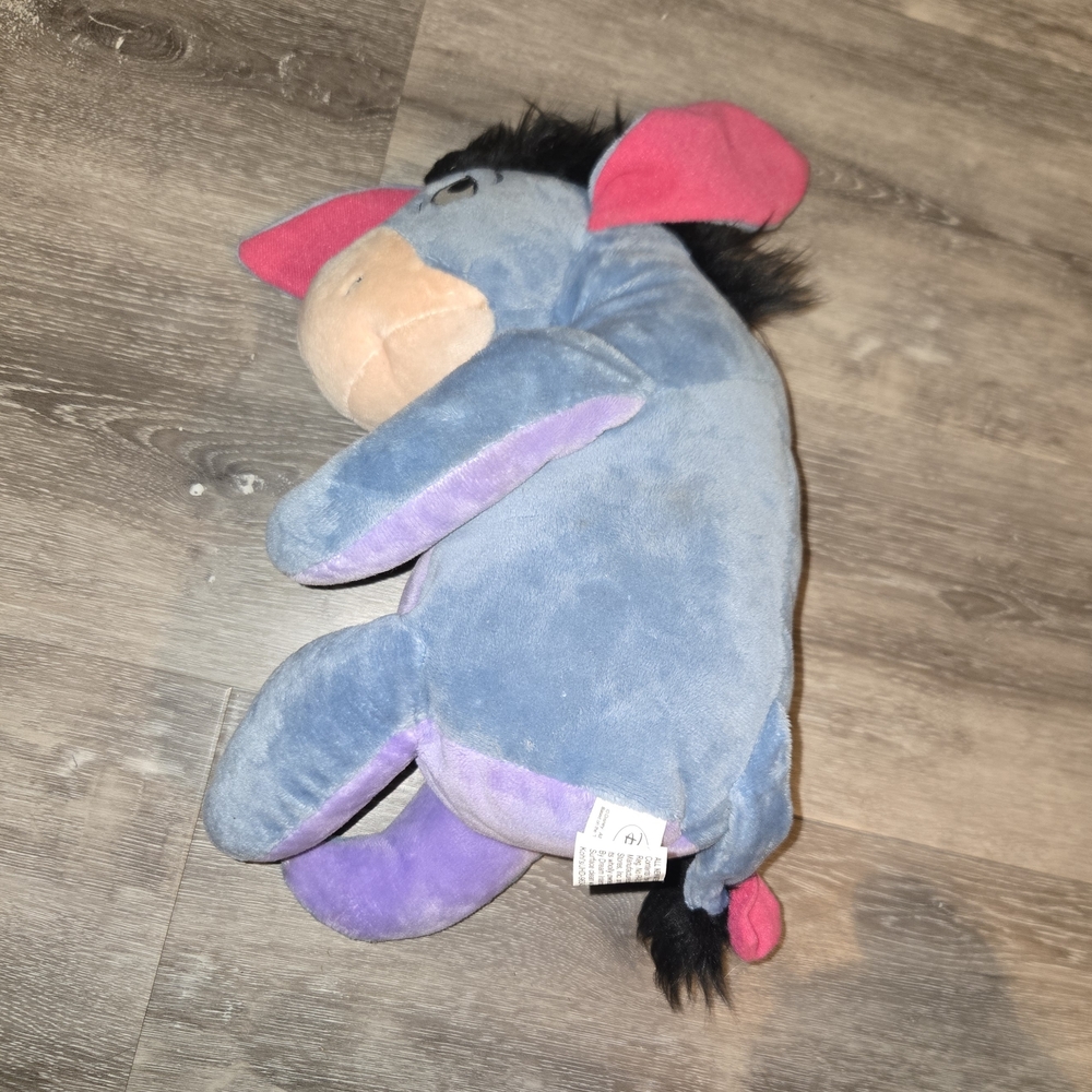 Disney Eeyore Plush - Blue and Pink - Picture 3 of 9
